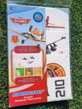 Disney Planes Roomscapes Peel & Stick Accents - Red, White, Blue